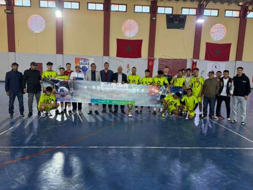 الحي الجامعي بالرشيدية يتوّج بطلاً لكأس جامعة مولاي إسماعيل لكرة القدم داخل القاعة